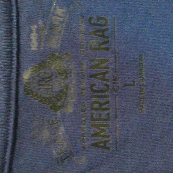 American Rag "Sky Dream" T-shirt men's Large - Picture 3 of 4